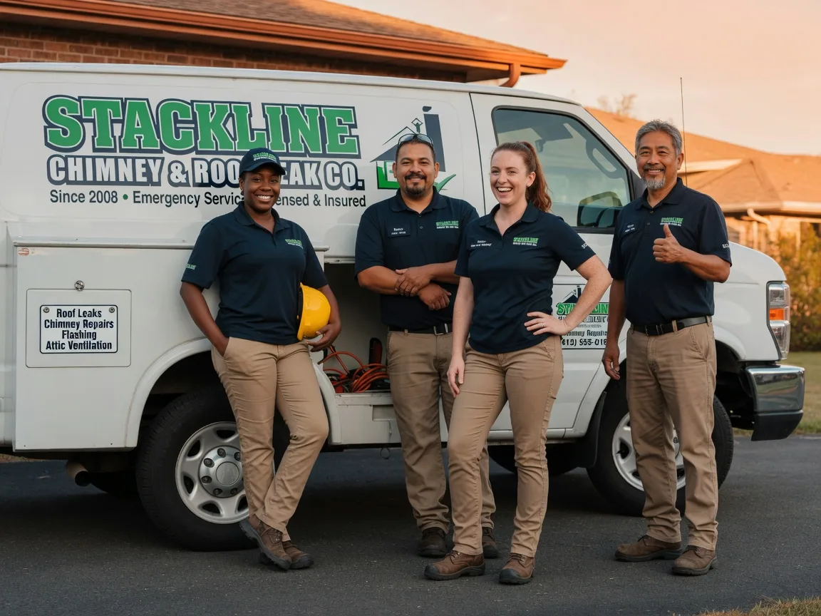 Chimney flashing repair company in Norman, IN